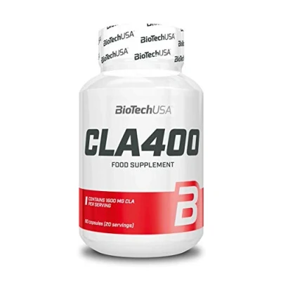Afbeelding van BioTechUSA CLA 400 Ondersteuning lichaamsgewicht 1.600 mg Geconjugeerd linolzuur, 80 softgel capsules
