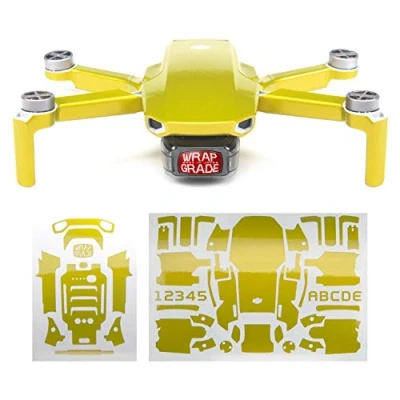 Afbeelding van WRAPGRADE Skin compatibel met DJI Mavic Mini (LIMONCINO YELLOW)
