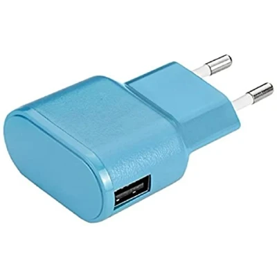 Afbeelding van aiino Wall Charger USB voeding oplader stopcontact 1 poort 1A blauw