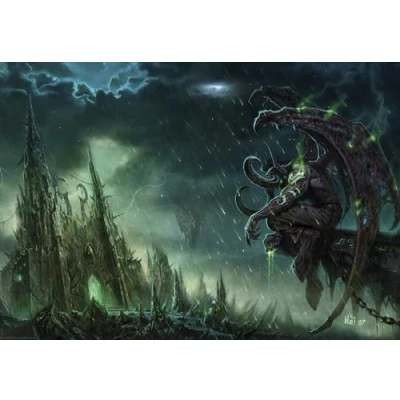 Afbeelding van ABYstyle ABYDCO756 World of Warcraft Illidan Stormrage Maxi poster, 61 x 91,5 cm
