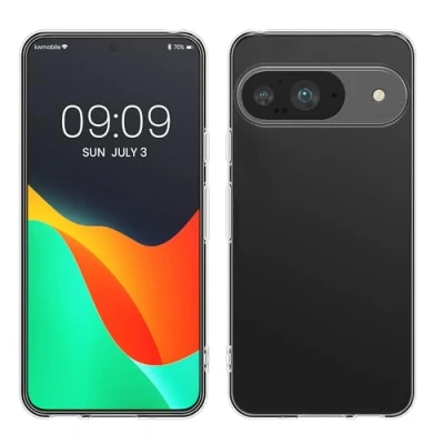 Afbeelding van kwmobile telefoonhoesje geschikt voor Google Pixel 9 Hoesje smartphone Back cover