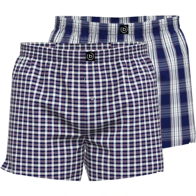 Afbeelding van bugatti 2 PACK WEB Boxershort, Heren, Maat: Medium, Blau