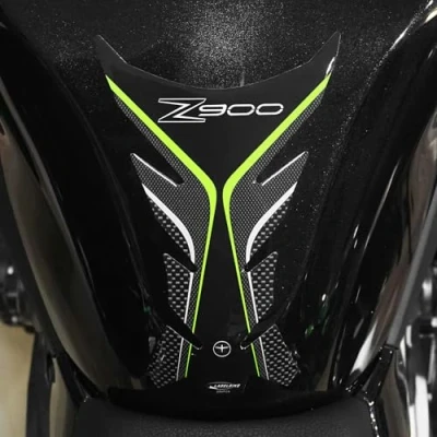 Afbeelding van labelbike 3D Hars Tankpad Sticker voor MotorfietstankDecoratie en Bescherming compatibel met KAWASAKI Z900