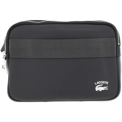 Afbeelding van Accessories Lacoste Pactice Contrast Edge Reporter Bag in Grey