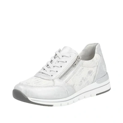 Afbeelding van Remonte Sneakers laag, Dames, Maat: 41, Silber Textiel