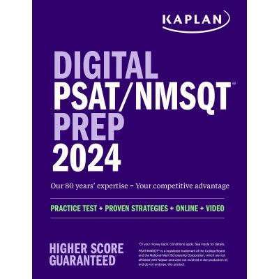 Afbeelding van Digital PSAT/NMSQT Prep 2024 with 1 Full Length Practice Test, Questions, and Quizzes