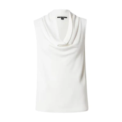 Afbeelding van comma mouwloze top wit