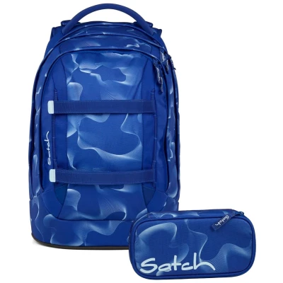 Afbeelding van Satch schoolrugzakset PACK Vibrant Blue 2 delig, vanaf groep 5