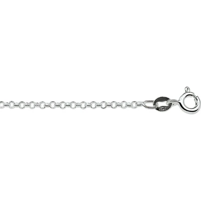 Afbeelding van Zilveren Ketting Jasseron 2,0 mm x 42 cm lang