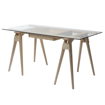Afbeelding van Design House Stockholm Arco bureau Eiken naturel