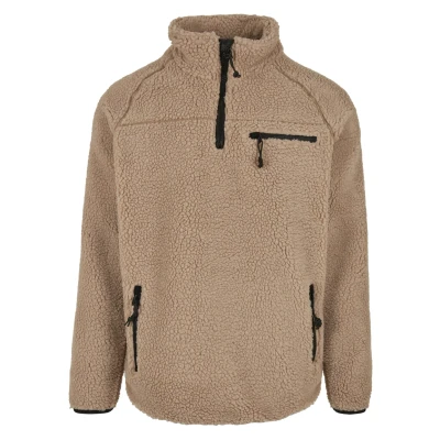 Afbeelding van Brandit Fleece trui, Heren, Maat: 3XL, Camel