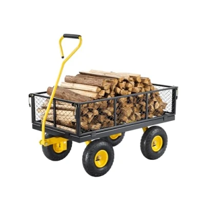 Afbeelding van VEVOR Handkar Transportkar Tuinkar Gereedschapskar 965x560x535mm