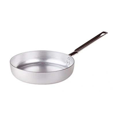Afbeelding van Pentole Agnelli Aluminium inbox koekenpan 2 mm dik met stalen handvat, diameter 16 Cm.