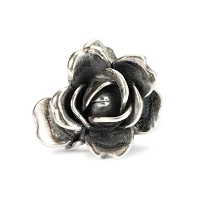 Afbeelding van Trollbeads TAGBE 00032 Kraal Juniroos zilver