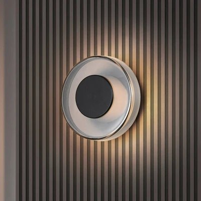 Afbeelding van Trio Led wandlamp Celeste met smoke glas 254910132