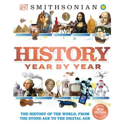 Afbeelding van History Year by Year: the of World, from Stone Age to Digital