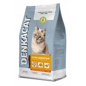 Afbeelding van Denkacat Hypo Sensitive Kattenvoer Kip Zalm Rijst 1.25 kg