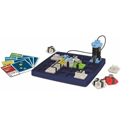 Afbeelding van Ravensburger Think Fun circuit Maze (TM) met LED lampjes en schakelaars: het spannende logicaspel van voor jongens meisjes vanaf 8 jaar