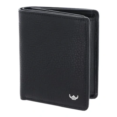Afbeelding van Golden Head Capri RFID Protect Billfold Coin Wallet Black
