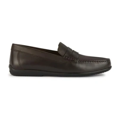 Afbeelding van Geox Heren U ASCANIO C Moccasin, Coffee, 44 EU, koffie, EU