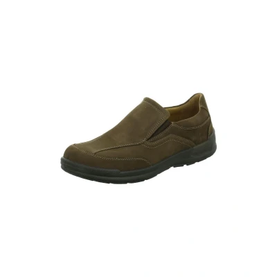 Afbeelding van Jomos Instappers, Heren, Maat: 44, Choco Veloursleer