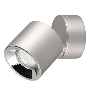 Afbeelding van Trio Guayana 651000107 inbouw en opbouwlamp, mat nikkel metaal, behalve 1 x GU10