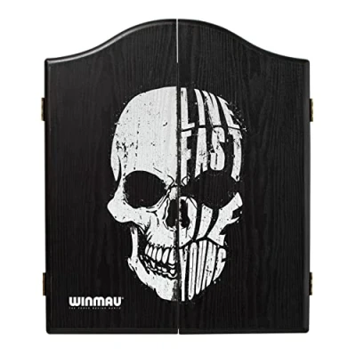 Afbeelding van WINMAU Skull Ontwerp Luxe Dartbordkast