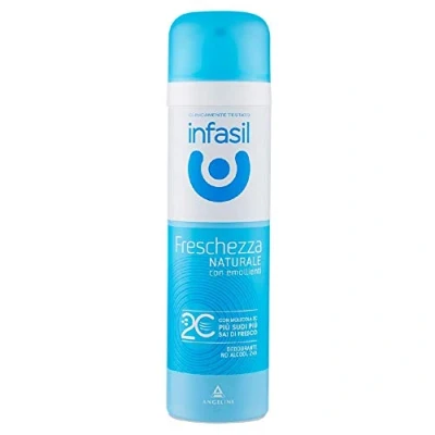 Afbeelding van Infasil Natuurlijke frisse deodorant spray met weekmakers en moleculen, 2C, 150 ml