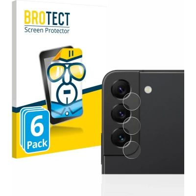Afbeelding van BROTECT Screenprotector voor Samsung Galaxy S22 5G (ALLEEN Camera Lens) Folie Beschermfolie transparant (6 Stuks)