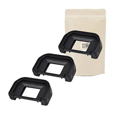 Afbeelding van X3 EF oogschelprubber voor zoeker Canon type compatibel met 77D 100D 300D 350D 400D 450D 500D 550D 600D 650D 700D 750D 760D 1000D 800D 1100D 1200D 2000D 00D ADAPTOUT