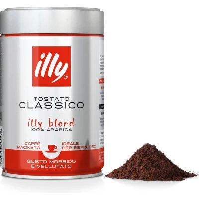 Afbeelding van 25% korting met code illy Gemalen Koffie Classico Espresso 1 stuk 250 g