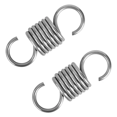 Afbeelding van GUNGY Trekveren met haak, roestvrij staal, spanveer, trekveer, 50 mm, buitendiameter 20 draaddiameter 2,5 maximale trekkracht 15 kg, x 2 stuks