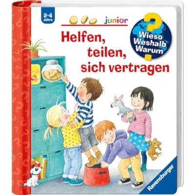 Afbeelding van Wieso? Weshalb? Warum? junior, Band 66: Helfen, teilen, sich vertragen