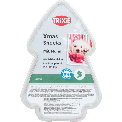 Afbeelding van Trixie Kerst Snacks Met Kip 500 gr Suikervrij Feestelijke Hondensnack Voor Honden zonder Toegevoegde Suikers