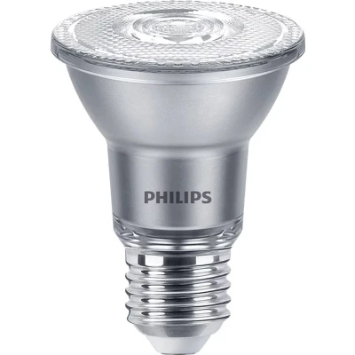 Afbeelding van Philips Master Value LED Lamp Reflector E27 PAR20 6W 540lm 25D 930 Warm Wit Beste Kleurweergave Dimbaar Vervangt 5W