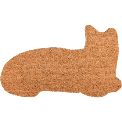 Afbeelding van Esschert Design Deurmat 43 X 74,5 Cm Kokosvezel/pvc Bruin