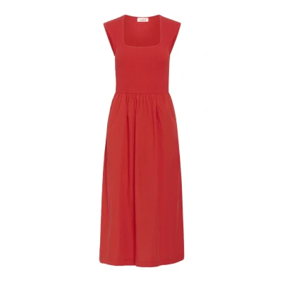 Afbeelding van Soaked in Luxury Simone Phoebe Jurk, Dames, Maat: Large, Goji berry