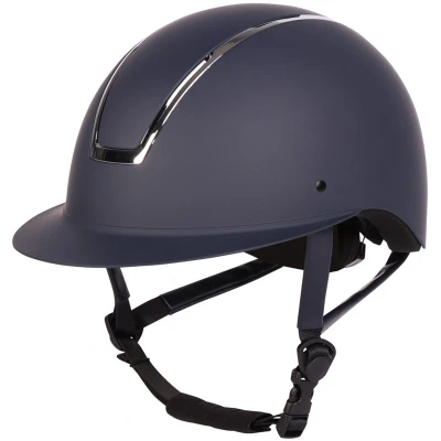 Afbeelding van Harry&#039;s Horse Veiligheidscap, Royal Matt. 52 54 Navy Zilver
