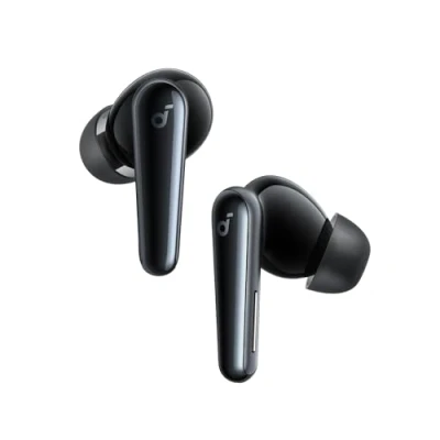 Afbeelding van soundcore Liberty 5 by Anker, draadloze oordoppen met noise cancelling, 2x sterkere stemonderdrukking, realtime adaptieve canceling, snelladen, Dolby Audio, heldere gesprekken 6 microfoons en AI, lange batterijduur