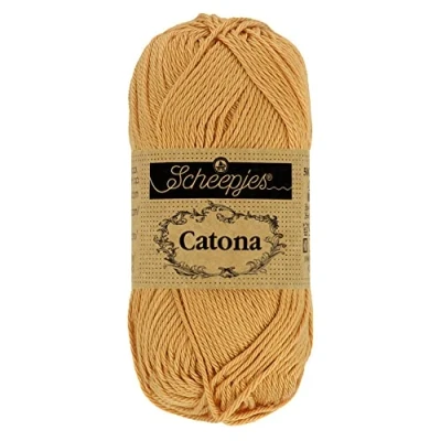 Afbeelding van Scheepjes Catona 179 Topaas Garen 10x10g