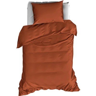 Afbeelding van Dekbedovertrek De Witte Lietaer Olivia Caramel Satijn 140 x 200 / 220 cm 1 Persoons