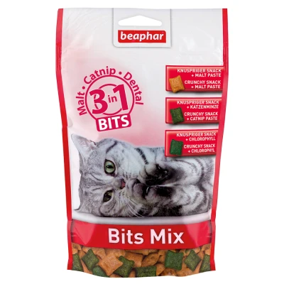 Afbeelding van 150g Bits Mix Beaphar Kattesnack