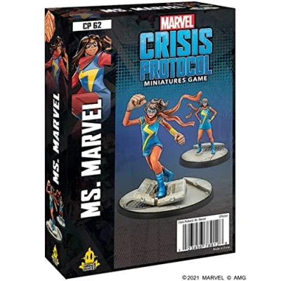 Afbeelding van Atomic Mass Games, Ms. Marvel: Marvel Crisis Protocol, Miniatures Game, Ages 14+, 2 Players, 45 Minutes Playing Time, Various, FFGCP62