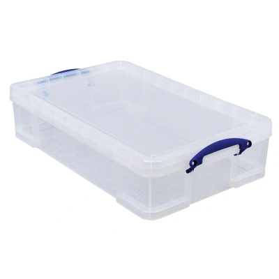 Afbeelding van Really Useful Box opbergdoos 33 liter, transparant