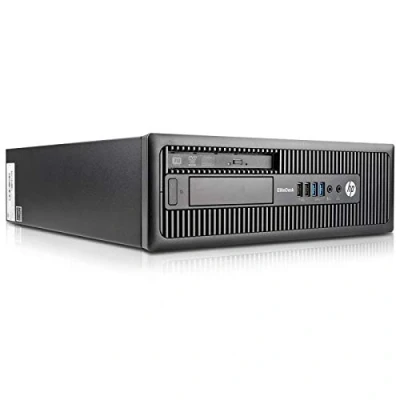 Afbeelding van HP EliteDesk 800 G1 SFF Quad Core i5 4570 3.20 GHz 8 GB 256 SSD DVDRW WiFi Windows 10 Professional Desktop PC Computer (Certified Refurbished)