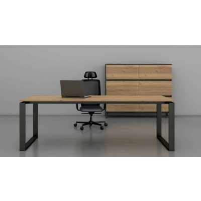 Afbeelding van Directiebureau Cube met zwevend blad