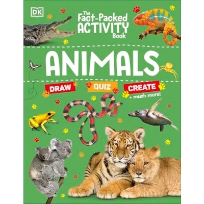 Afbeelding van The Fact Packed Activity Book: Animals