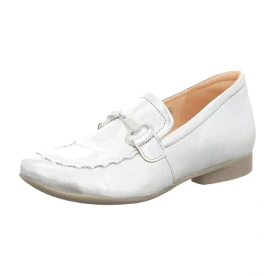 Afbeelding van Think GUAD2 damesballerina&#039;s, chroomvrij gelooid duurzaam uitneembaar voetbed, zilver 9000, 41 EU, EU