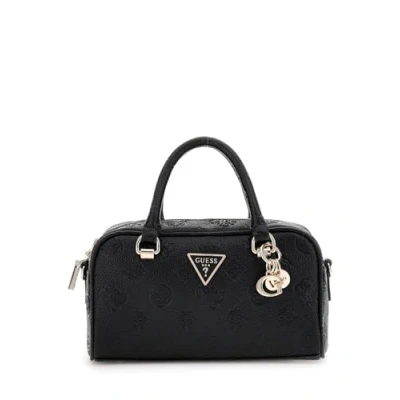 Afbeelding van Guess Cresidia Small Satchel Handtas, Dames, Maat: One Size, Black