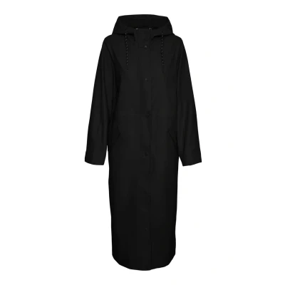 Afbeelding van Vero Moda Vmmalou AW22 Mantel, Dames, Maat: Small, Black